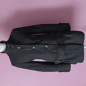 BB Dakota Single-Breasted Wool-Blend Coat